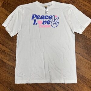 White Zumba Graphic T-Shirt